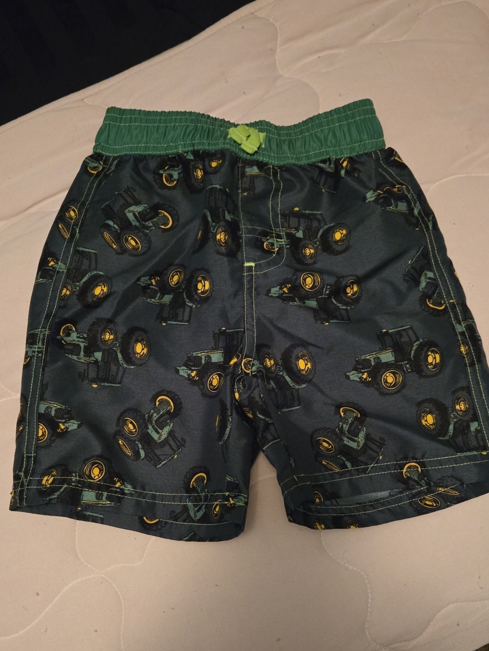 John Deere Boys Tractor Print Swim Shorts